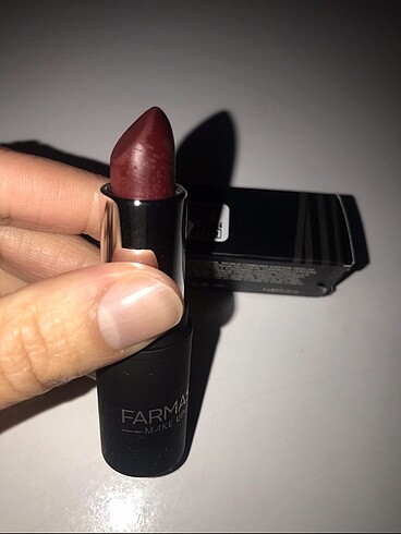 Farmasi matte lipstick kadın ruj kırmızı bordo