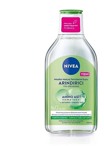 Nivea Micellar Makyaj Temizleme Suyu Arındırıcı 400 ml