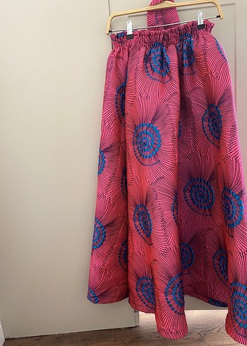 Tafta Pembe Etek - Görsel 3