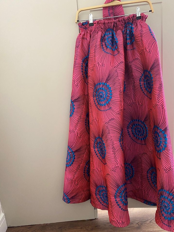 Tafta Pembe Etek - Görsel 3