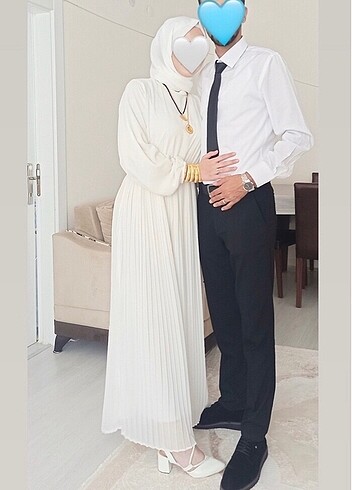 Beyaz elbise