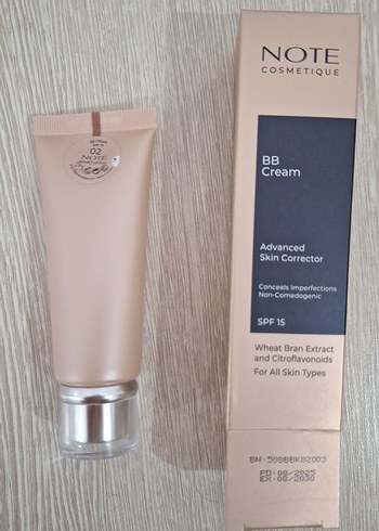 Note BB Krem SPF 15 Bej Renk 02 NUMARA - Görsel 2