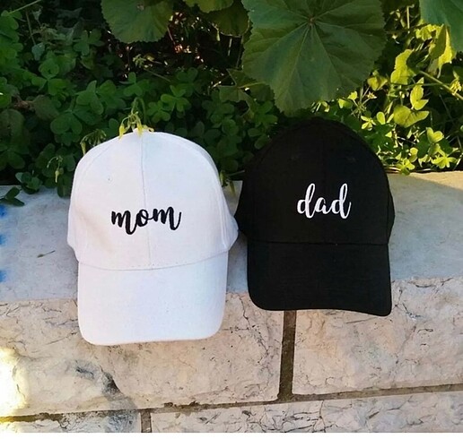 Mom dad şapkasi