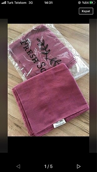 Fresh scarfs