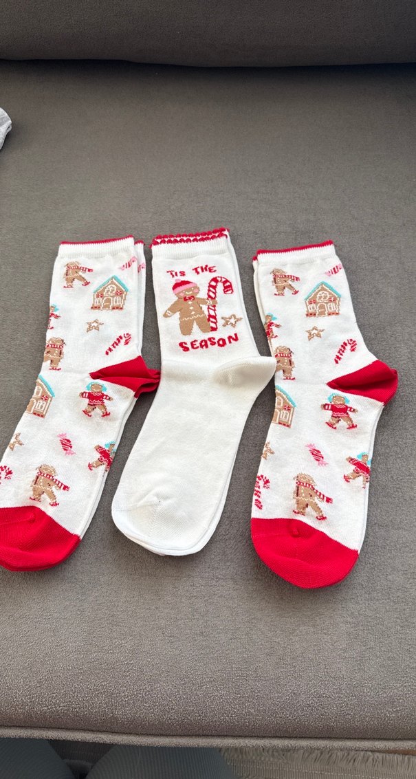 Yılbaşı konseptli çorap seti kadın - Görsel 2