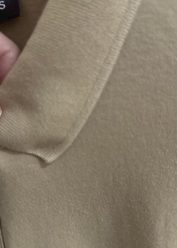 Orijinal Michael Kors Bej Düğmeli Erkek Polo Tişört - Görsel 4