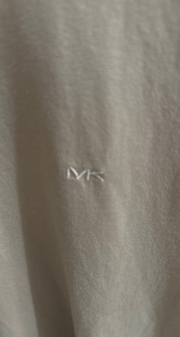 Orijinal Michael Kors Bej Düğmeli Erkek Polo Tişört - Görsel 5