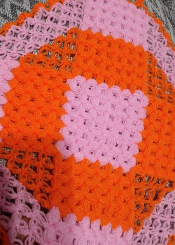 Renkli Örgü Banyo Süngeri - Görsel 2