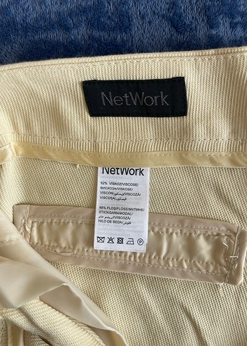 34 Beden Network Bej Kadın Pantolon