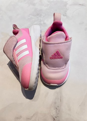 Kız Çocuk Pembe Adidas Spor Ayakkabı - Görsel 2