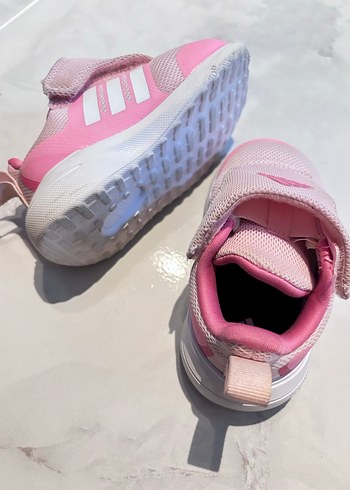 Kız Çocuk Pembe Adidas Spor Ayakkabı - Görsel 5