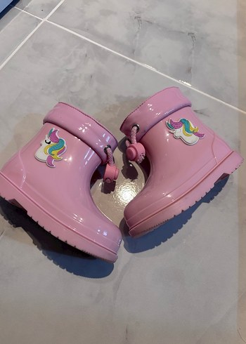 Kız Çocuk Pembe Unicornlu Bot - Görsel 2