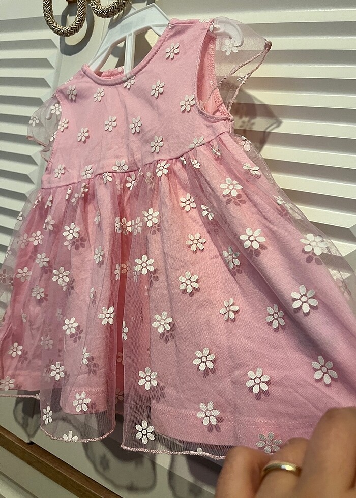 Kız bebek elbise - Görsel 4