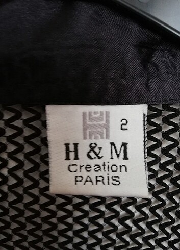 H&M H&M 2 beden siyah crop model fileli bolero file bolero crop bole