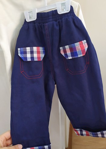 Erkek Bebek Kapüşonlu Yelekli 3'lü Takım - Görsel 7