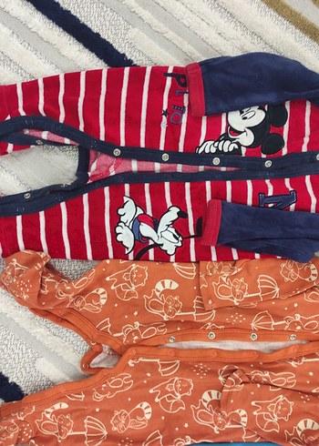 5adet bebek 3/6/9 ay Uzun Kollu Tulum - Görsel 2