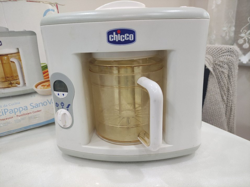 Chicco eastmeal Buharlı sebze pişirme ve blender Sterilizatörü - Görsel 2