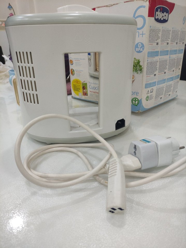 Chicco eastmeal Buharlı sebze pişirme ve blender Sterilizatörü - Görsel 5