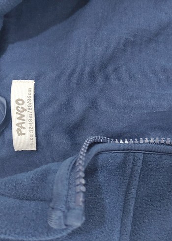 panço Erkek Çocuk lacivert Fermuarlı Yelek - Görsel 2