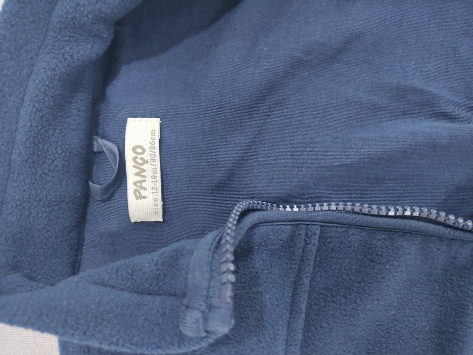 panço Erkek Çocuk lacivert Fermuarlı Yelek - Görsel 2