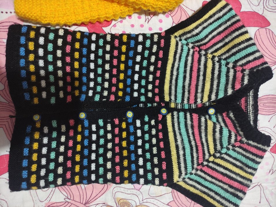 el emeği 1.5 3yas arası hırka ve yelek - Görsel 3