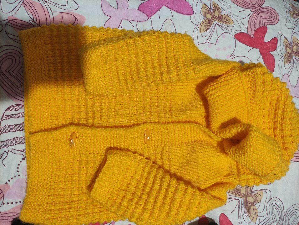 el emeği 1.5 3yas arası hırka ve yelek - Görsel 2