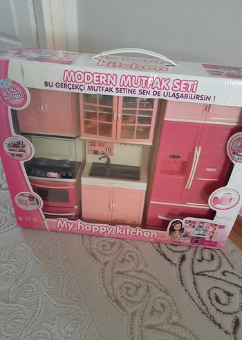 Pembe Modern Mutfak Seti Model Kiti - Görsel 9