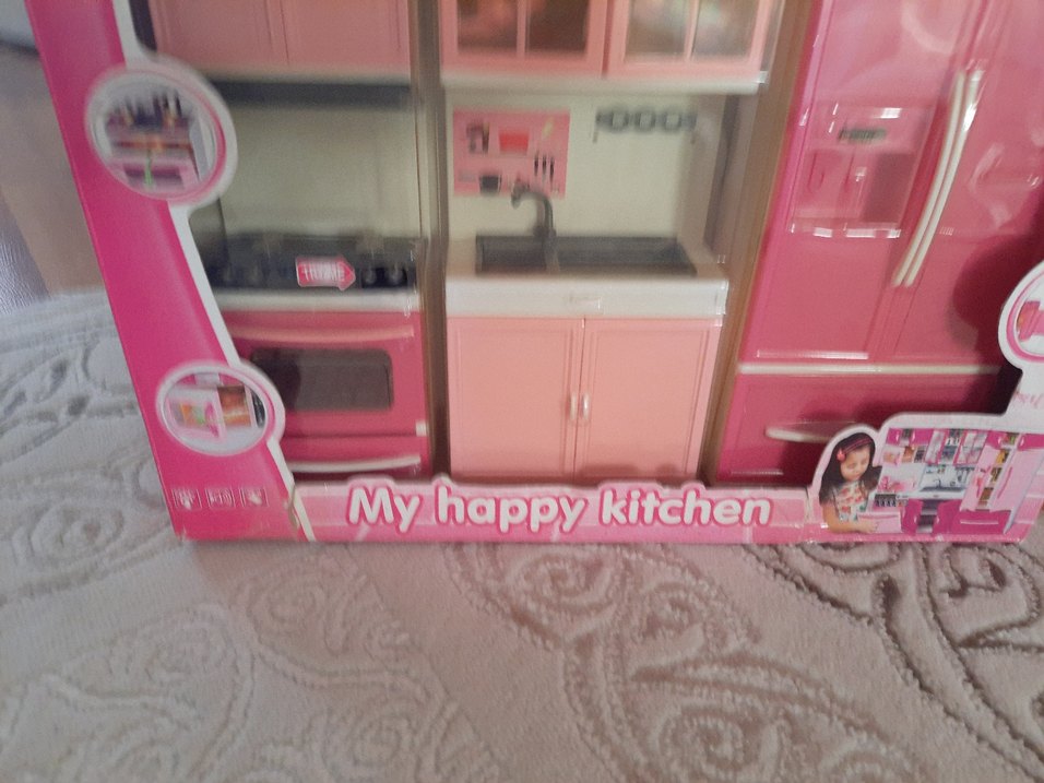 Pembe Modern Mutfak Seti Model Kiti - Görsel 2