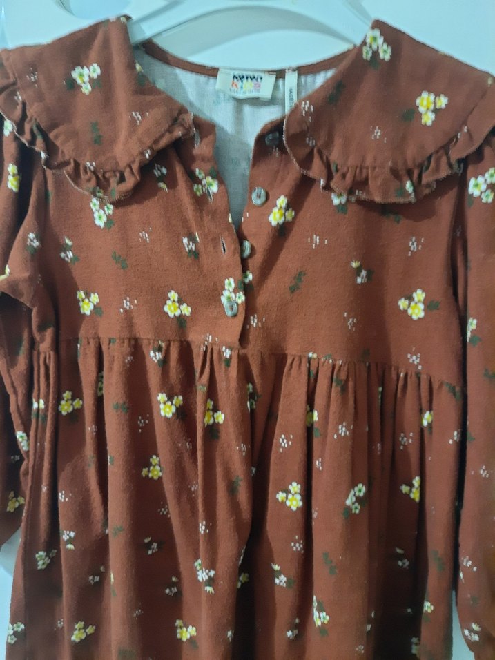 koton elbise 7.8 yaş - Görsel 3