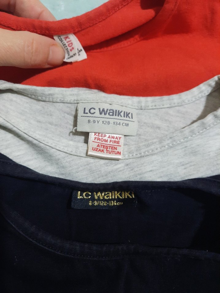 Renkli Baskılı Uzun Kollu Kız Tişörtü 8.9yaş - Görsel 5