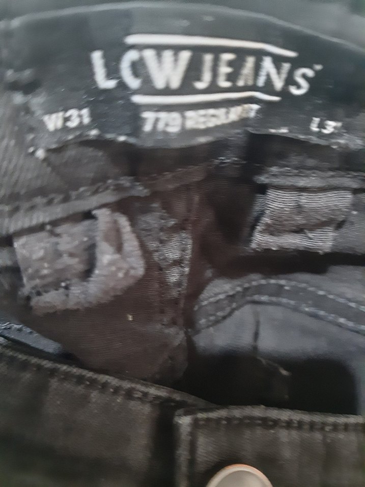 Erkek Siyah  pantolon  31.31. - Görsel 2