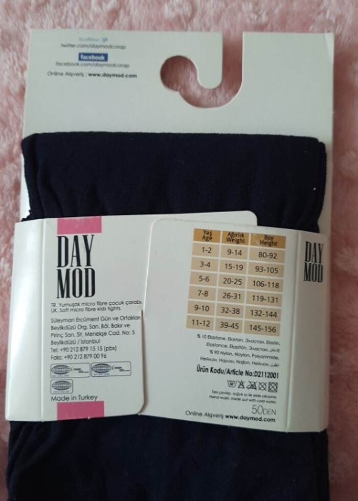 Kilotlu çorap - Görsel 3