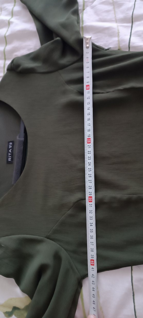 Kahverengi Kemerli Uzun Kadın Elbise - Görsel 4