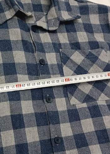 oduncu ekoseli erkek çocuk gömlek - Görsel 4