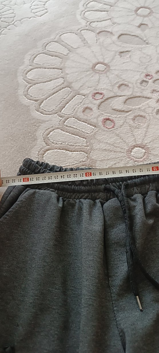 Gri Erkek Çocuk Bol Kesim Kargo Şort - Görsel 3