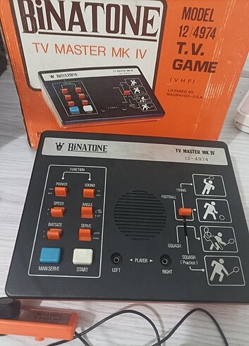 Binatone 1.nesil 1972 atari