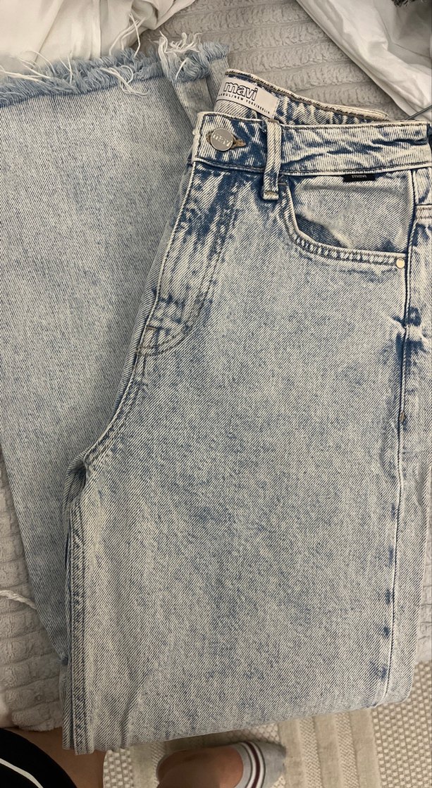 Mavi california Kot Pantolon - Görsel 2