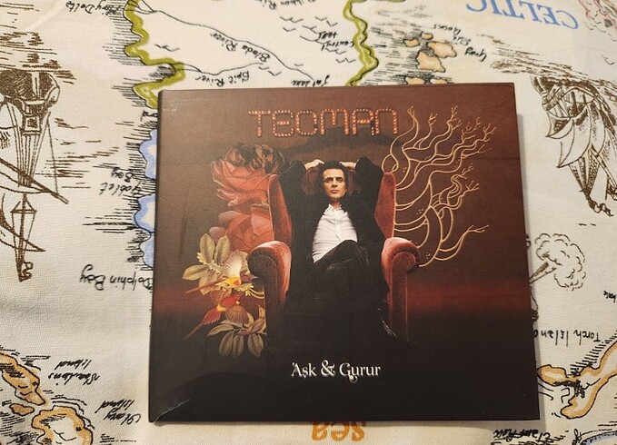 Teoman aşk ve gurur imzali cd albüm 