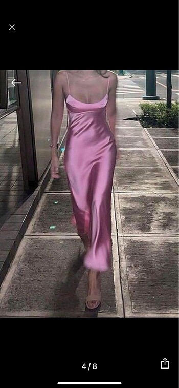 m Beden zara pembe elbise