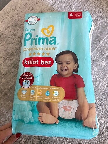 4 Beden: 7-18 kg Beden Renk Külot Bez