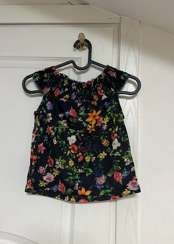 Çiçek Desenli Bluz - Görsel 2