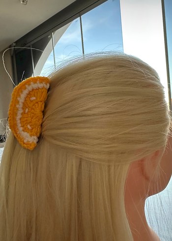 Renkli Örgü Karpuz Desenli toka - Görsel 9