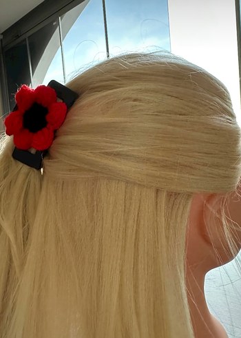 Renkli Örgü Karpuz Desenli toka - Görsel 5