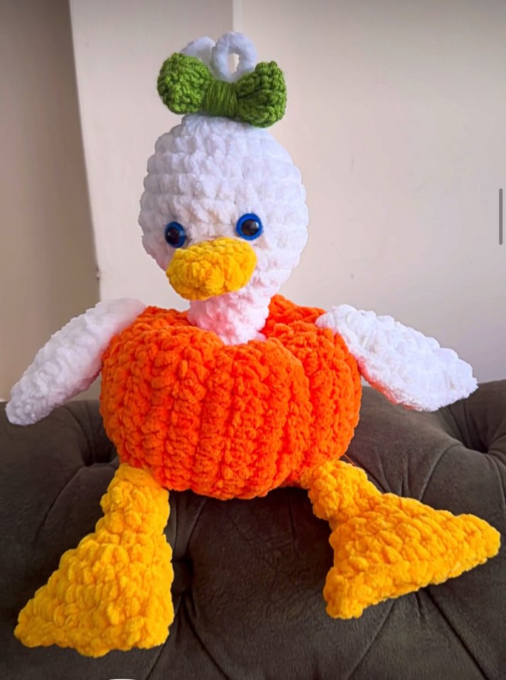 Renkli Peluş Ördek Oyuncak - Görsel 2