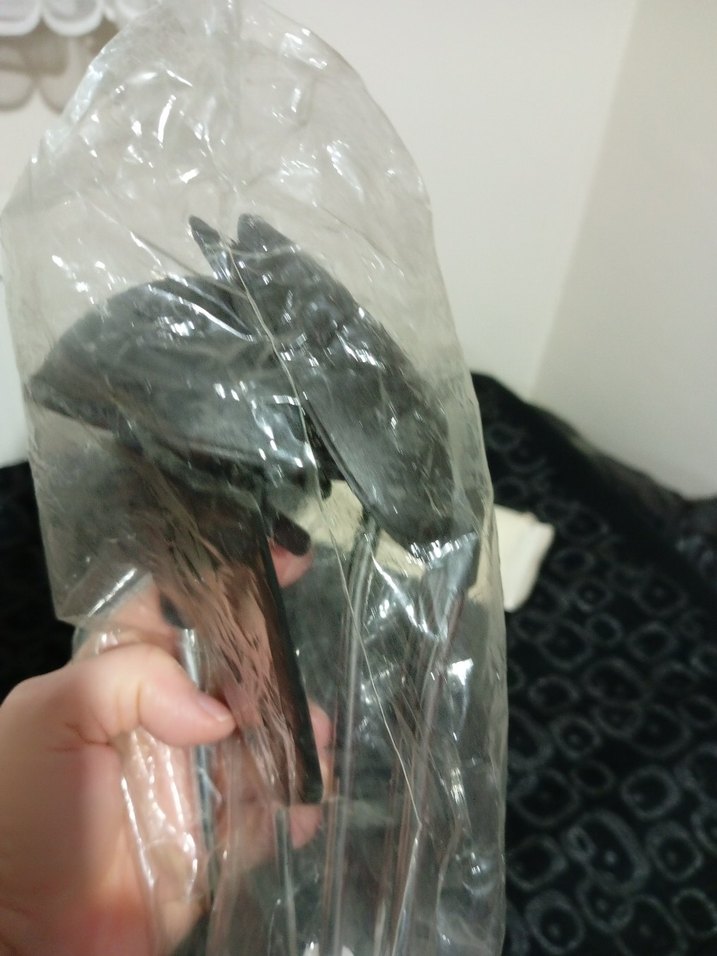 Beyaz Saplı Gri Mutfak Kepçeleri Seti - Görsel 3