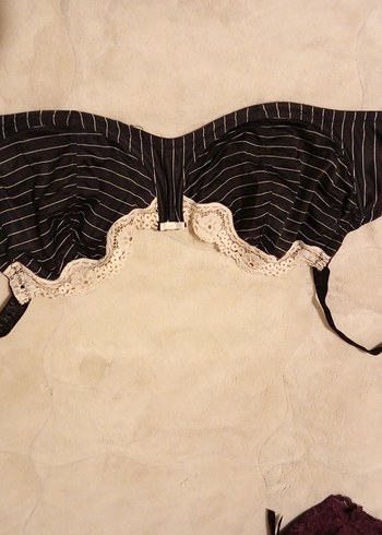 Siyah Dantel Detaylı - Görsel 2