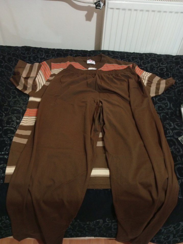 şahin pijama takımı yarım kollu xl - Görsel 2