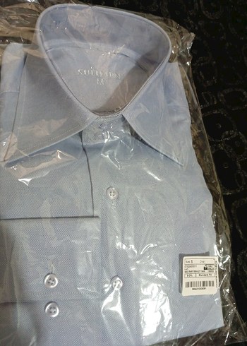 Mavi SUIIMEN Uzun Kollu Erkek Gömlek - Görsel 2