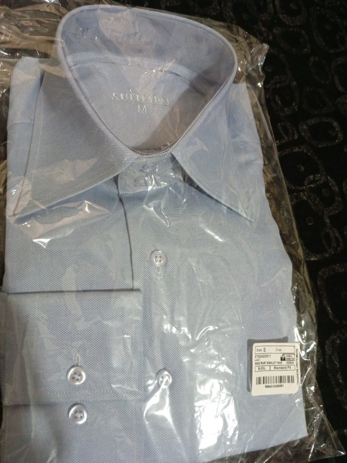 Mavi SUIIMEN Uzun Kollu Erkek Gömlek - Görsel 2