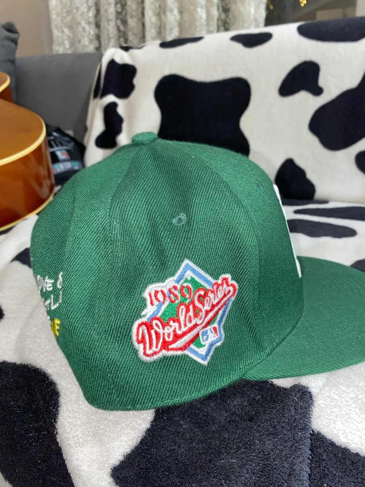 New Era Atlanta yeşil Snapback cap - Görsel 3